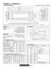 DataSheet HDM20216L pdf